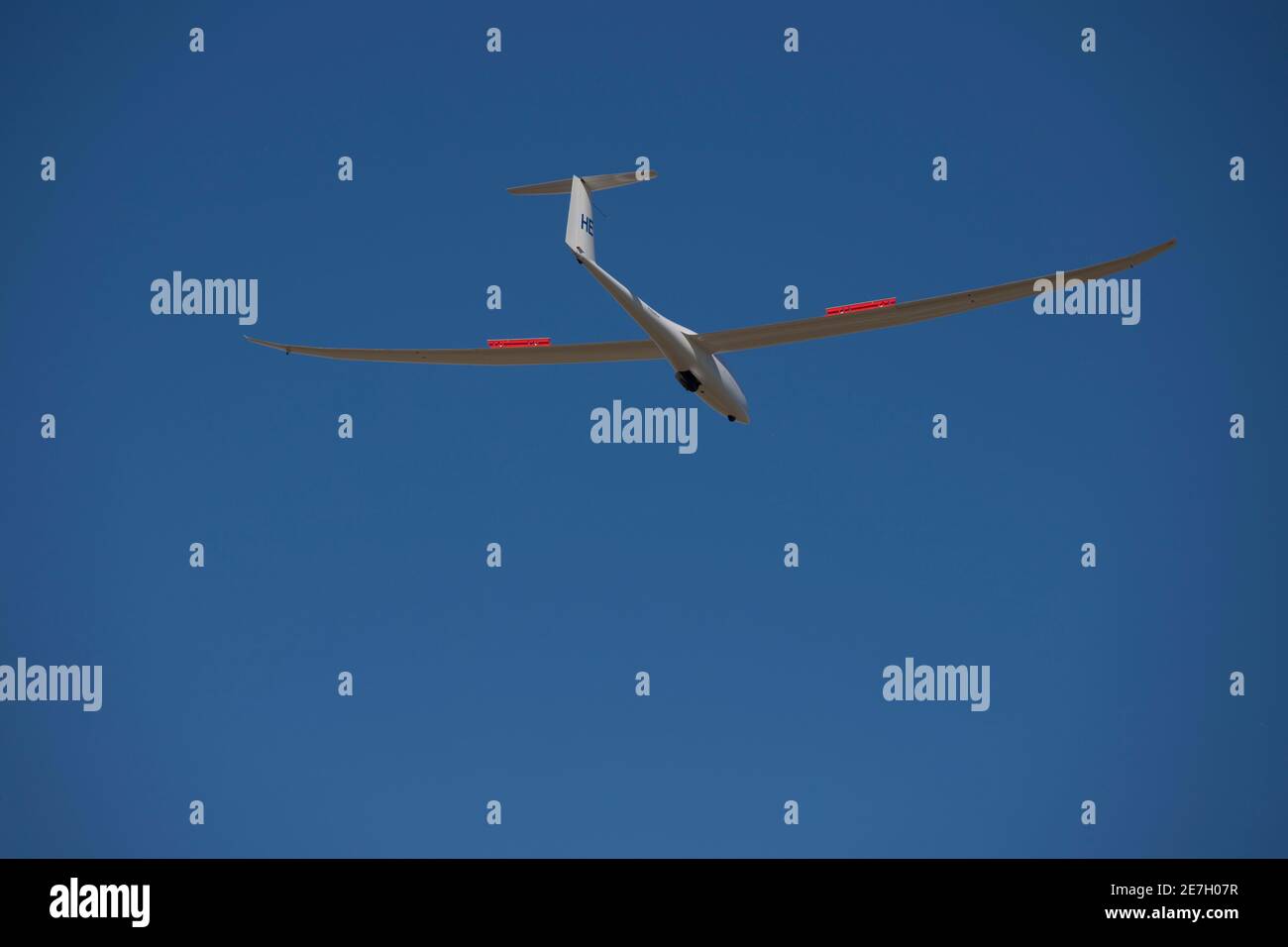 Fliegen mit der Gliding Federation of Australia und der Melbourne Segelflugclub Stockfoto