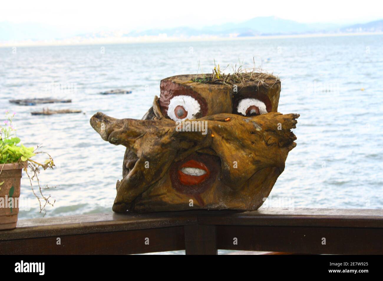 Santo Antônio de Lisboa - Florianópolis SC Brasilien Stockfoto