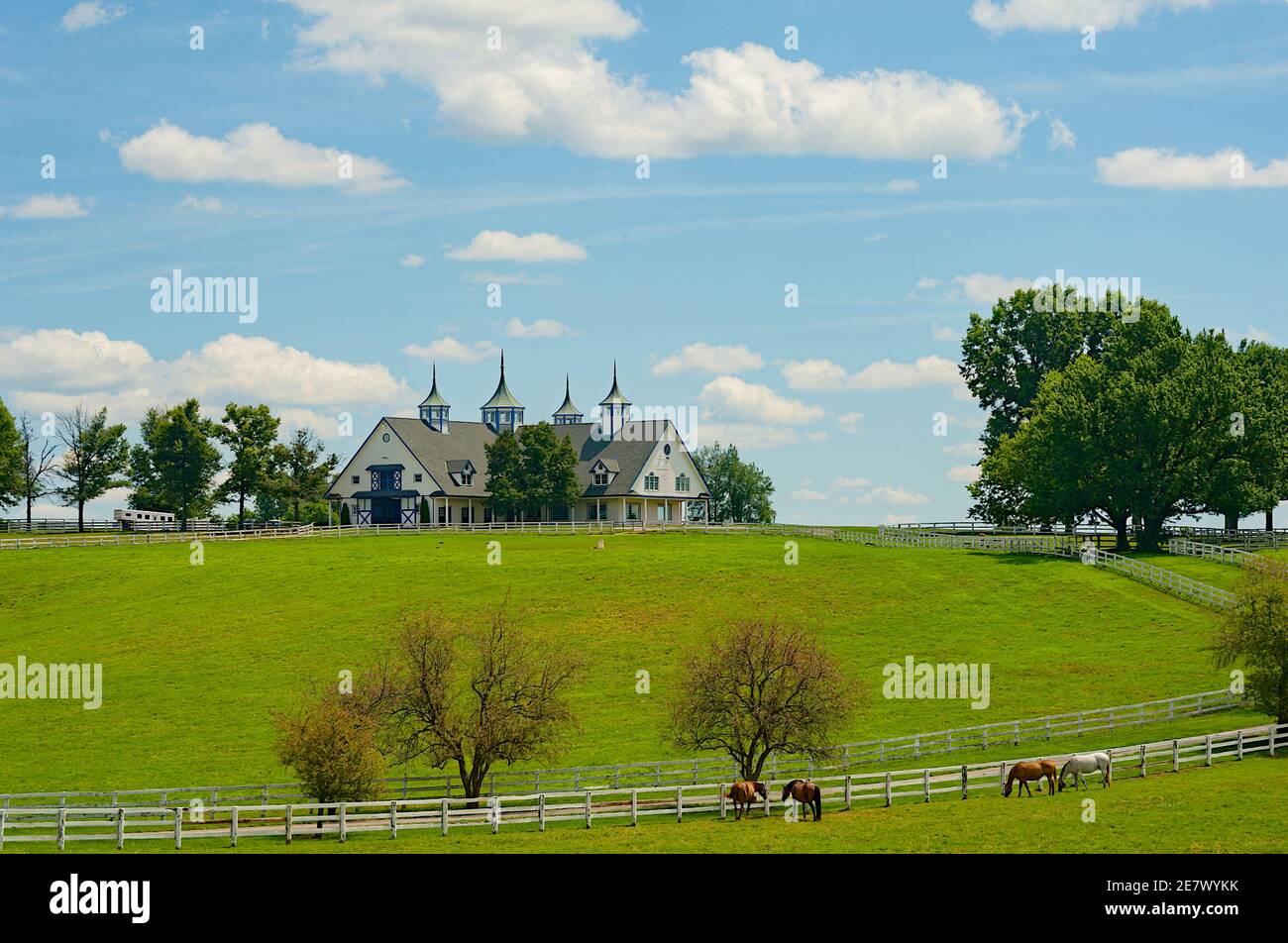 Manchester Scheune in Lexington Kentucky Stockfoto