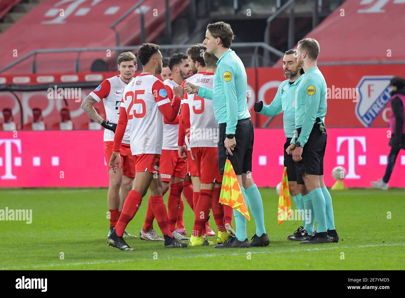 UTRECHT, NIEDERLANDE - JANUAR 30: Tommy St. Jago vom FC Utrecht