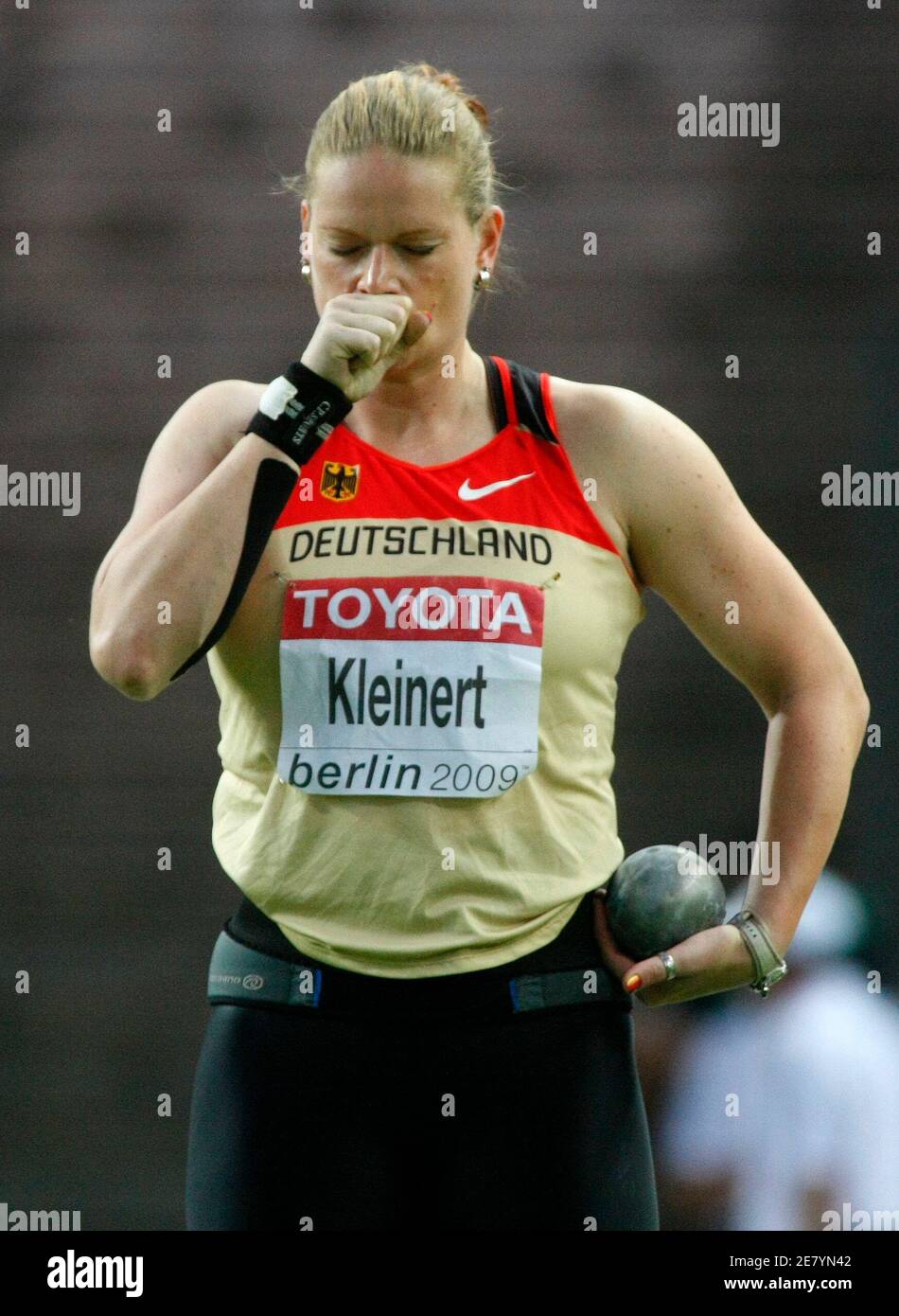 German Nadine Kleinert Celebrates During The Women s Shot Put Final At kleinert-nadine-fotos-und-bildmaterial-in-hoher-aufl-sung-alamy
