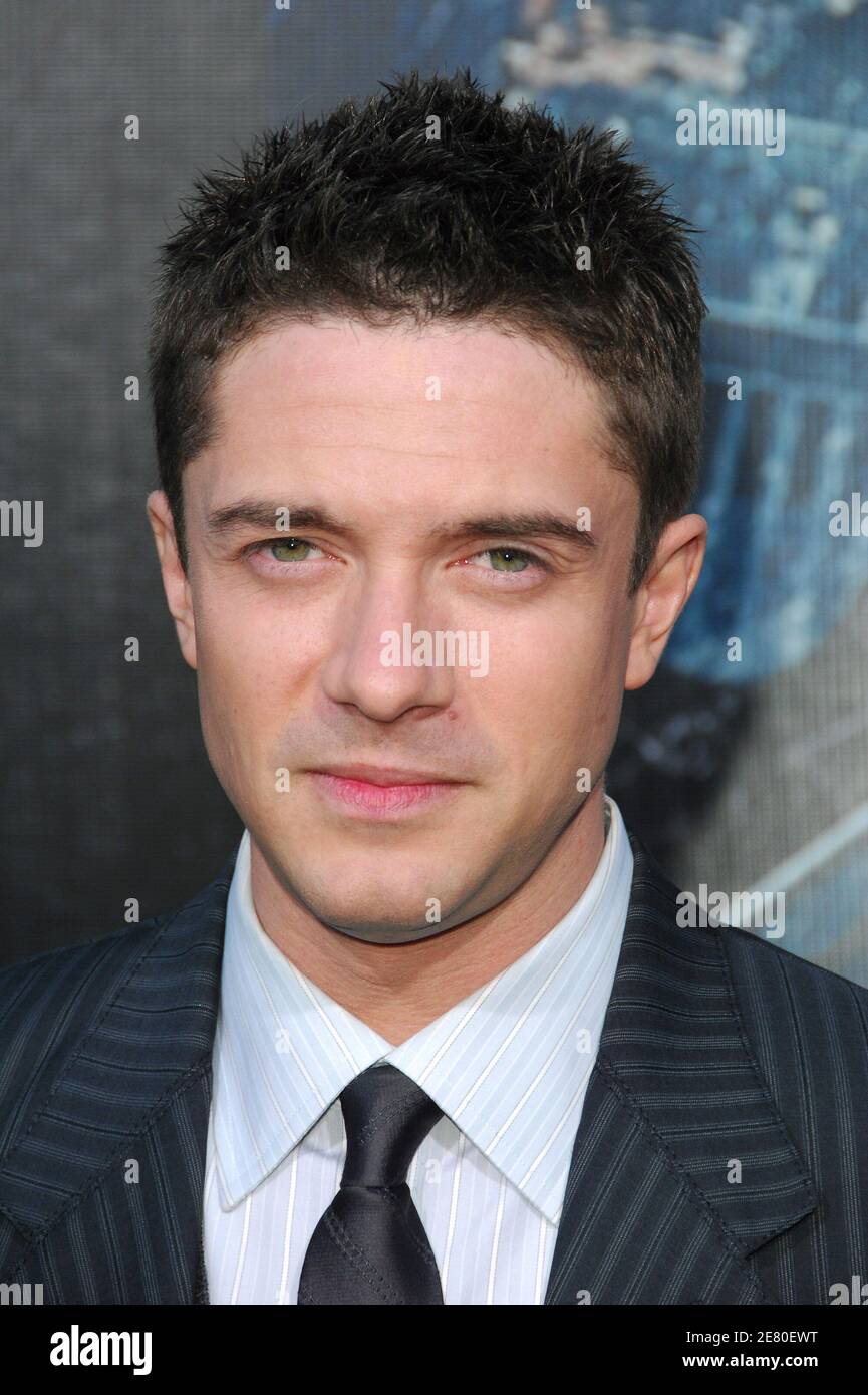 "Schauspieler Topher Grace nimmt an der Premiere von "Spider-man 3" Teil, die im UA Kaufman Astoria Cinema 14 während des Tribeca Film Festivals 2007 am 30. April 2007 in New York City, USA, stattfand. Foto von Gregorio Binuya/ABACAPRESS.COM' Stockfoto