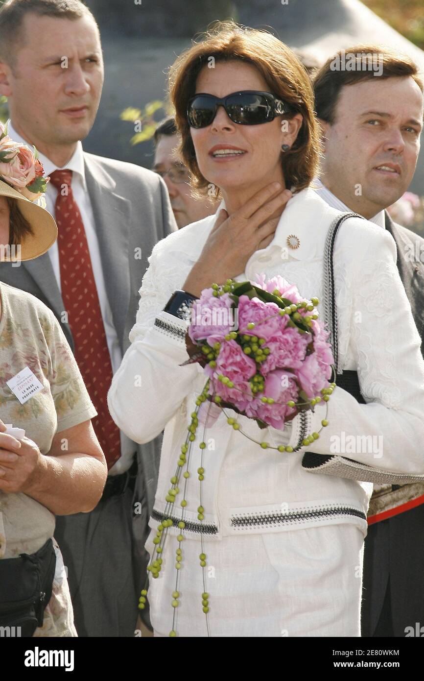 Prinzessin Caroline von Hannover nimmt am 12. Mai 2007 am 40. Internationalen Wettbewerb der Bunde in Monaco Teil. Foto von Nebinger-Orban/ABACAPRESS.COM Stockfoto