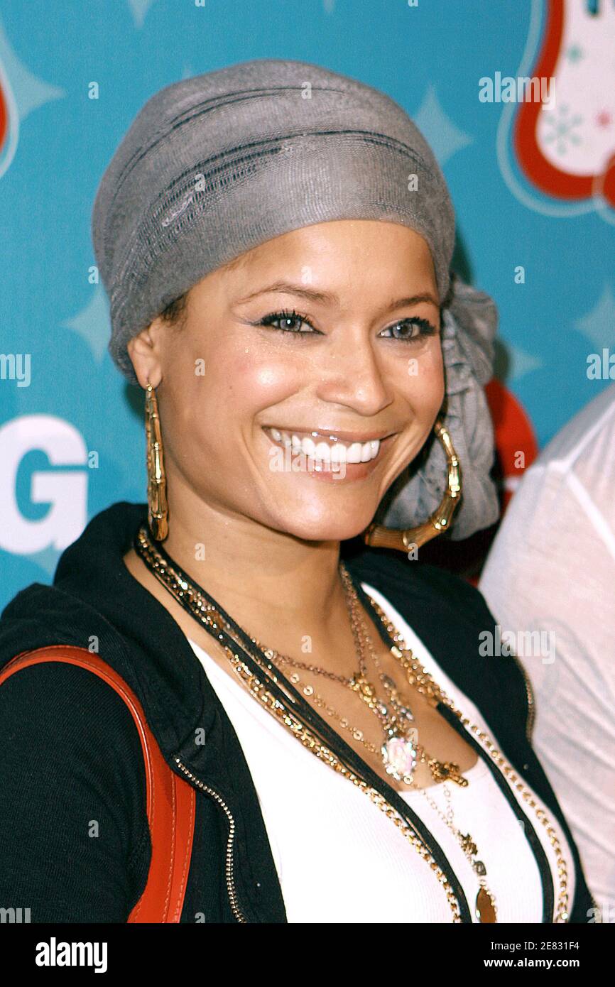 Blu Cantrell nimmt an der LG Mobile TV Party Teil, die am 19. Juni 2007 in den Paramount Studios in Hollywood, CA, USA, einige der größten Stars des Fernsehens feiert. Foto von Brian Lindensmith/ABACAPRESS.COM Stockfoto