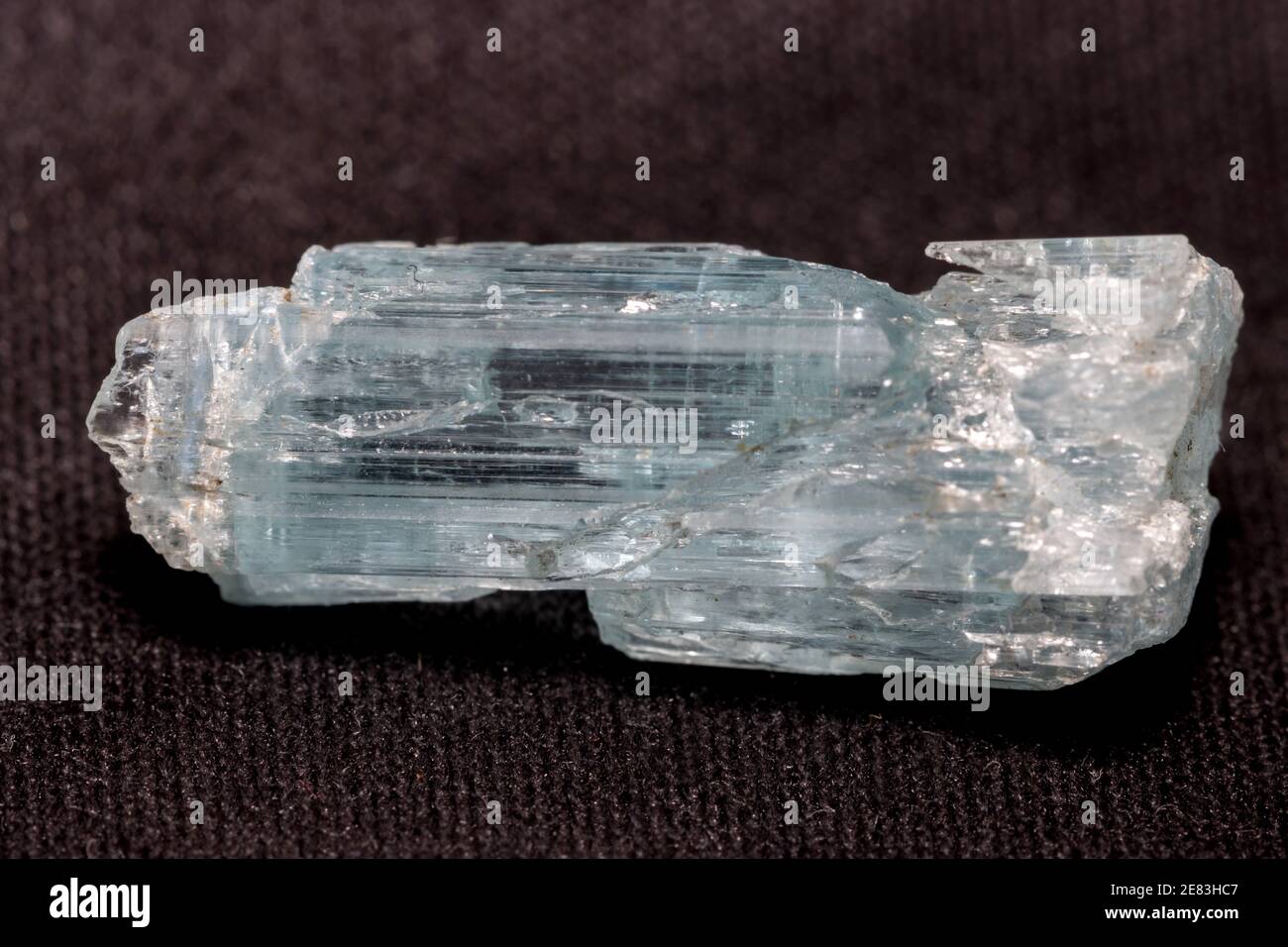 Beryl, Aquamarin Sorte Mount Antero, Chaffee County, Colorado Stockfoto