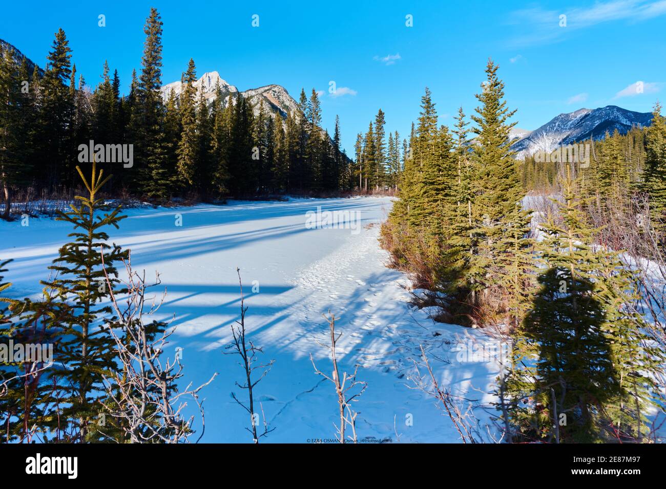 Banff Nationalpark Stockfoto