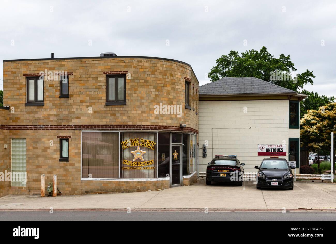 Pickerington, Ohio/USA - 9. Juni. 2019: Umspannwerk für Fairfield County Sheriff's Office in Pickerington, einem Vorort von Columbus in Zentral-Ohio. Stockfoto