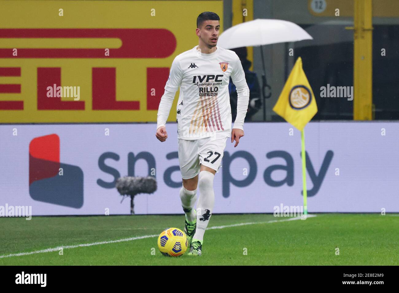 Fabio Depaoli während der italienischen Meisterschaft Serie EIN Fußballspiel zwischen dem FC Internazionale und Benevento Calcio am 30. Januar 2021 im Giuseppe Meazza Stadion in Mailand, Italien - Foto Morgese-Rossini / DPPI / LiveMedia Stockfoto