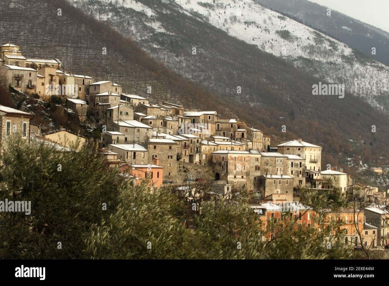 San Donato Val di Comino Stockfoto