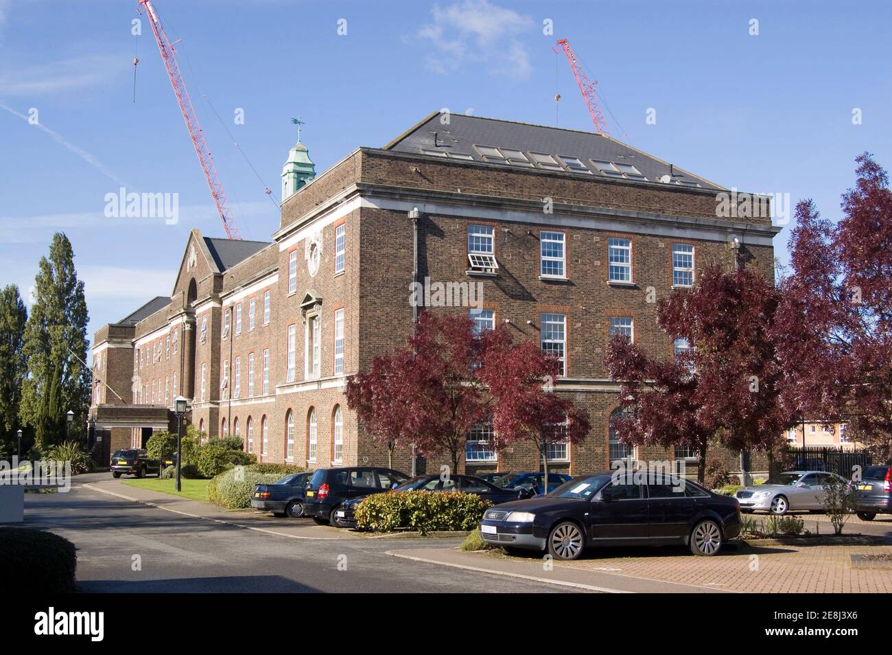 General Post Office Research Station, Dollis Hill, London. Der Code-brechende Computer Colossus wurde hier entwickelt, wie ERNIE Premium Bonds wählen Stockfoto