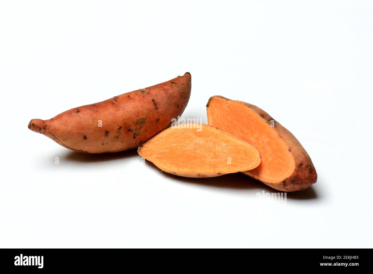 Süßkartoffeln (Ipomoea batatas) Stockfoto
