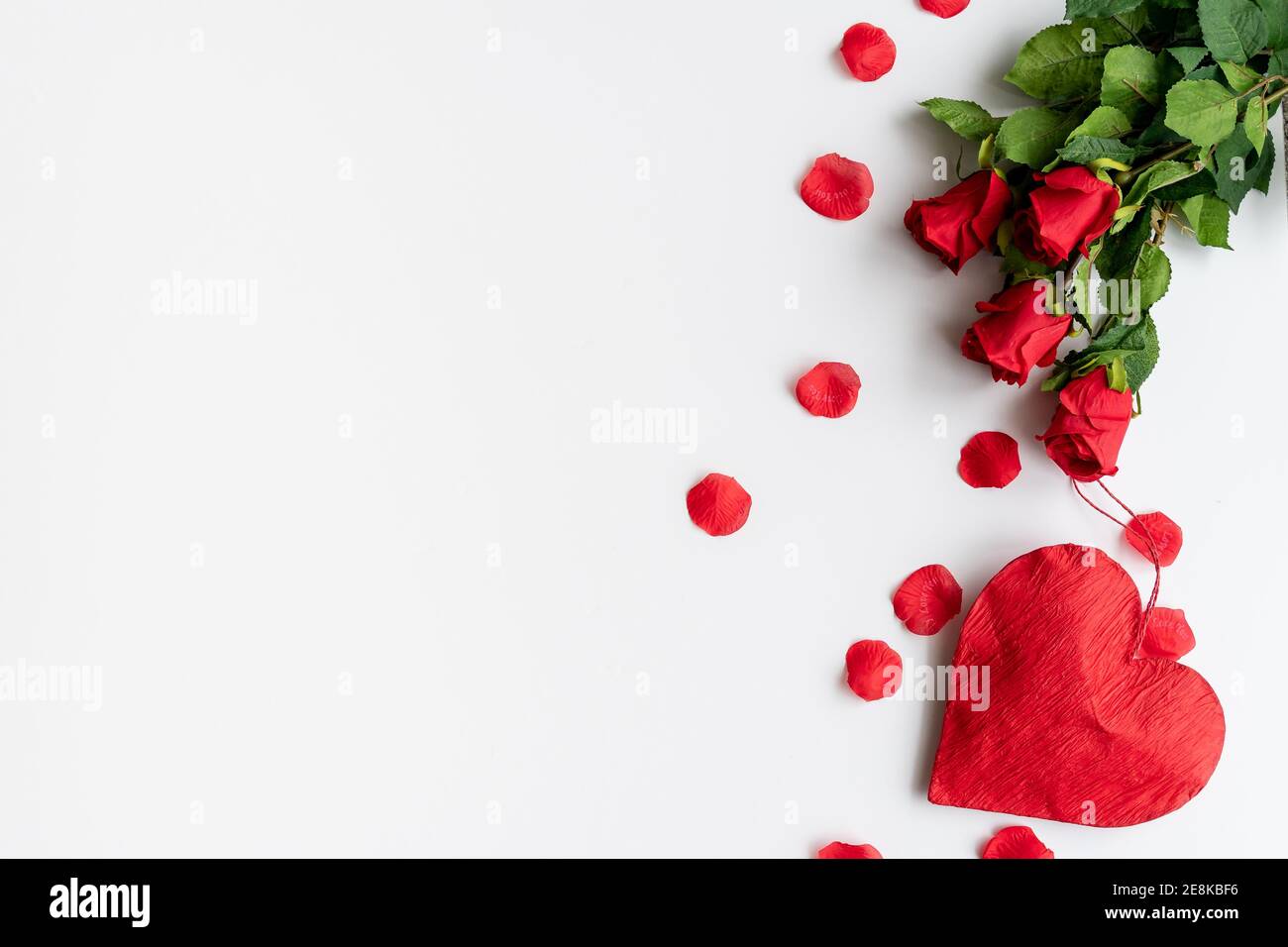 Valentinstag Hintergrund Stockfoto