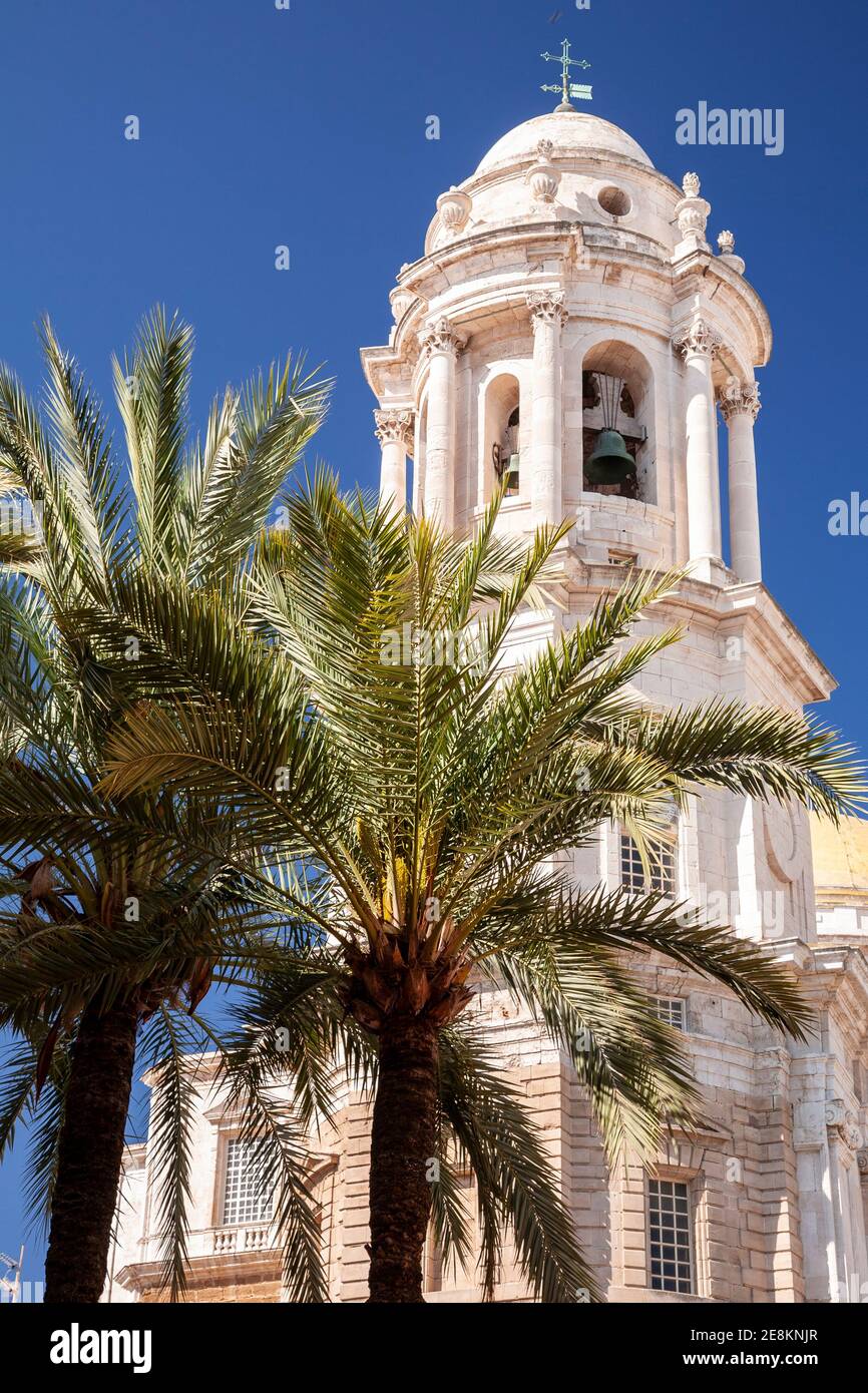 Kunstvolles Gebäude, Cadiz, Spanien Stockfoto