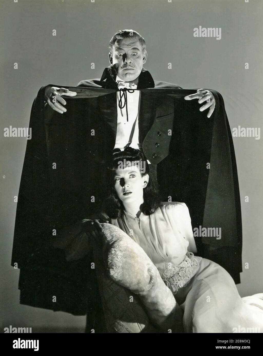 SOHN VON DRACULA 1943 Universal Pictures Film mit Lon Chaney JR und Louise Allbritton Stockfoto