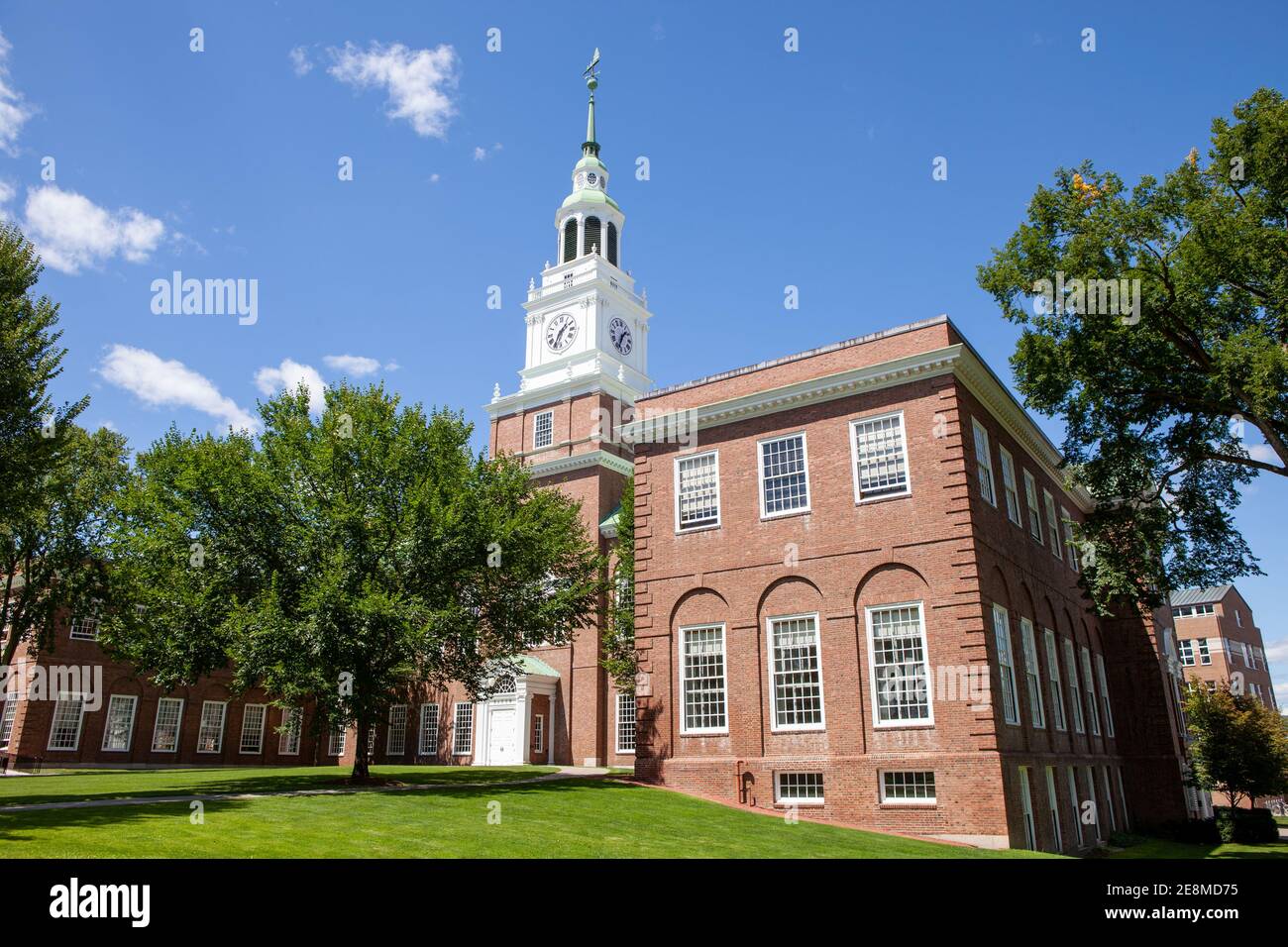 Dartmouth College in Hannover, New Hampshire Stockfoto