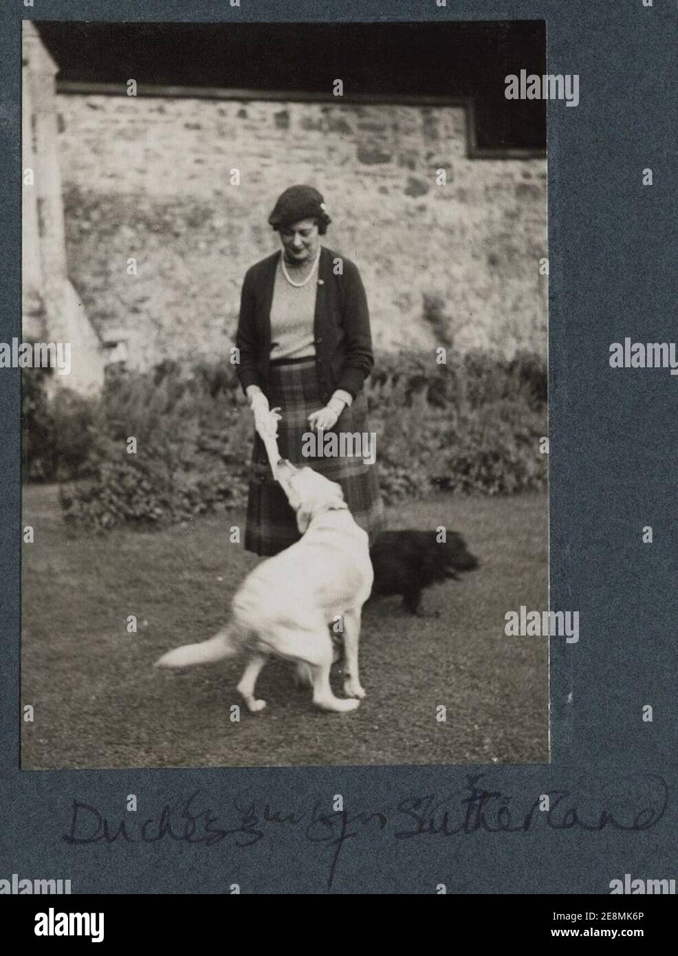 Millicent-Fanny-Sutherland-Leveson-Gower-ne-St-Clair-Erskine-Herzogin-von-Sutherland1935. Stockfoto