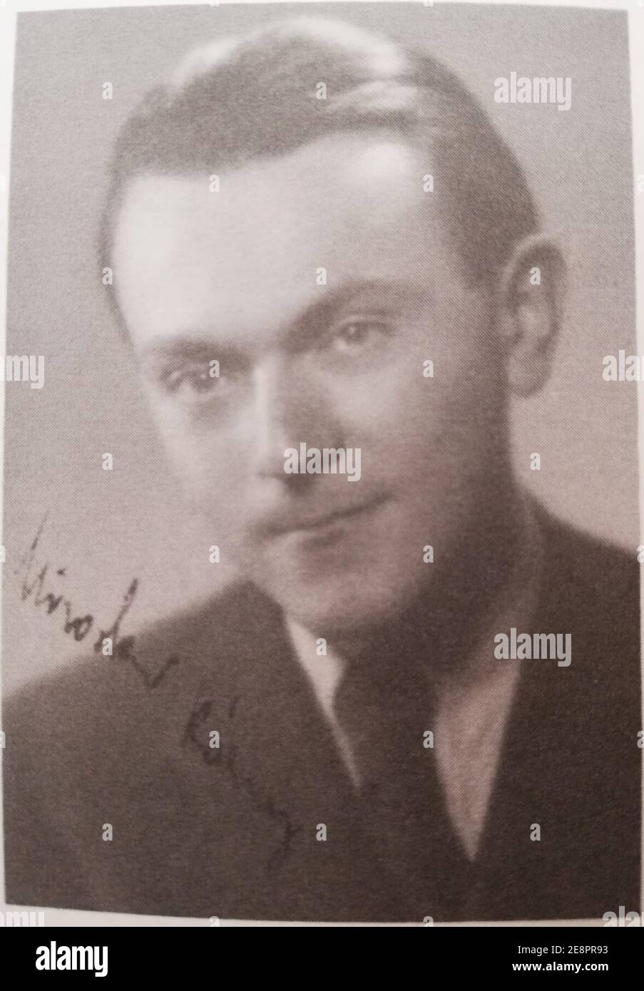 Miroslav Karny 1919 2001 vor 1950. Stockfoto