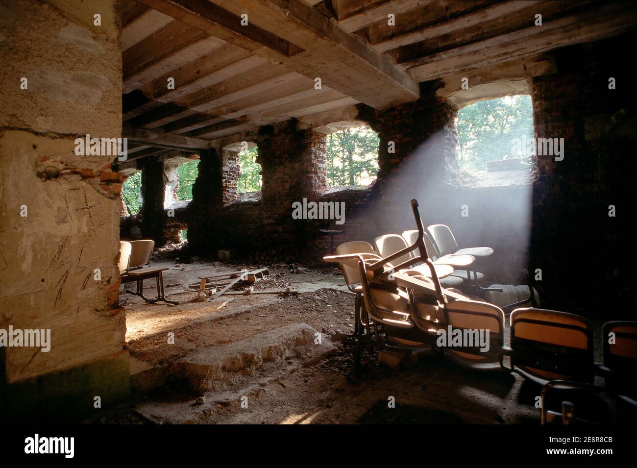 Deutschland/Berchtesgarden/Obersalzberg/ Adler nisten alte Bunker Stockfoto