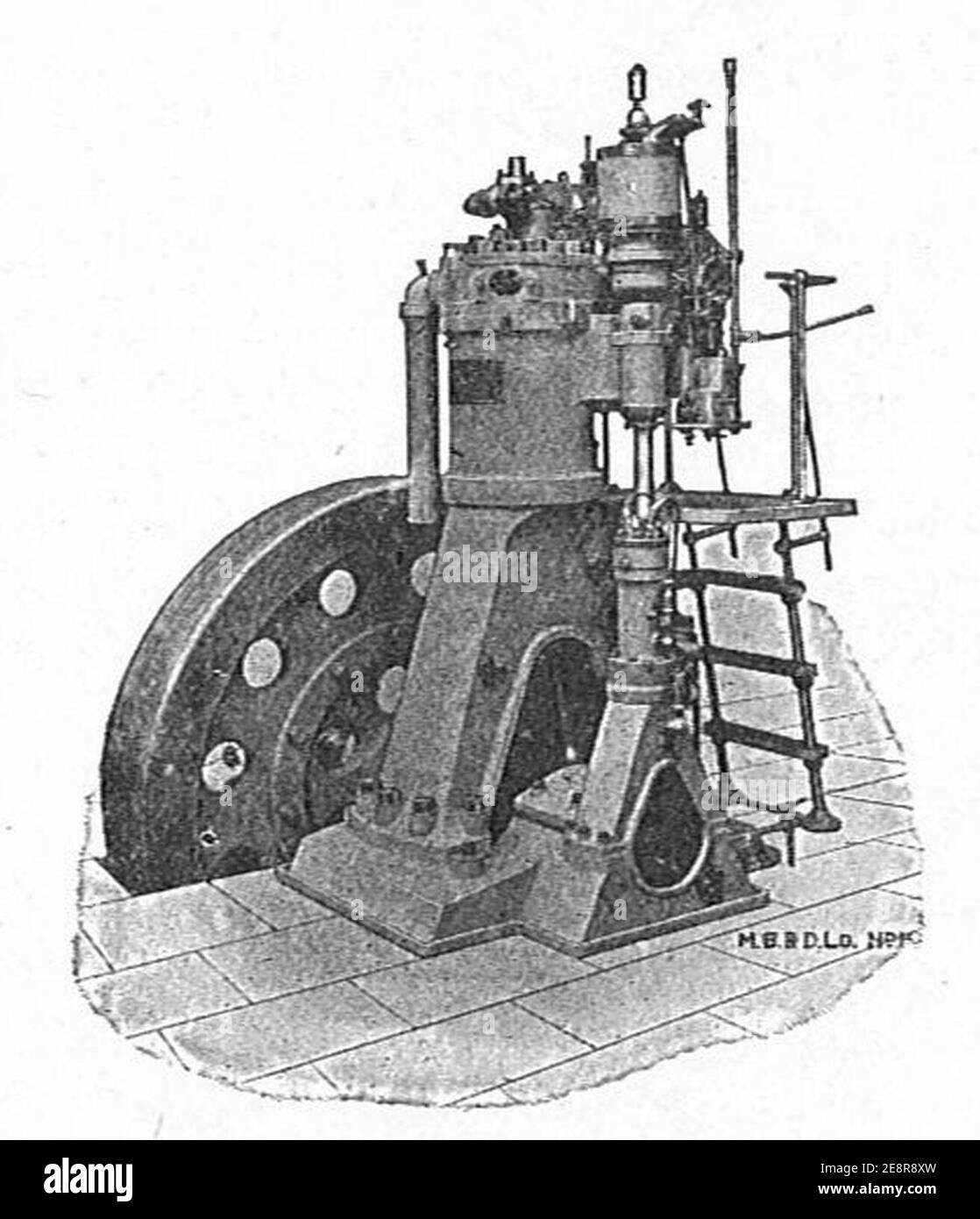 Historischer Dieselmotor Ausgeschnittene Stockfotos und -bilder - Alamy