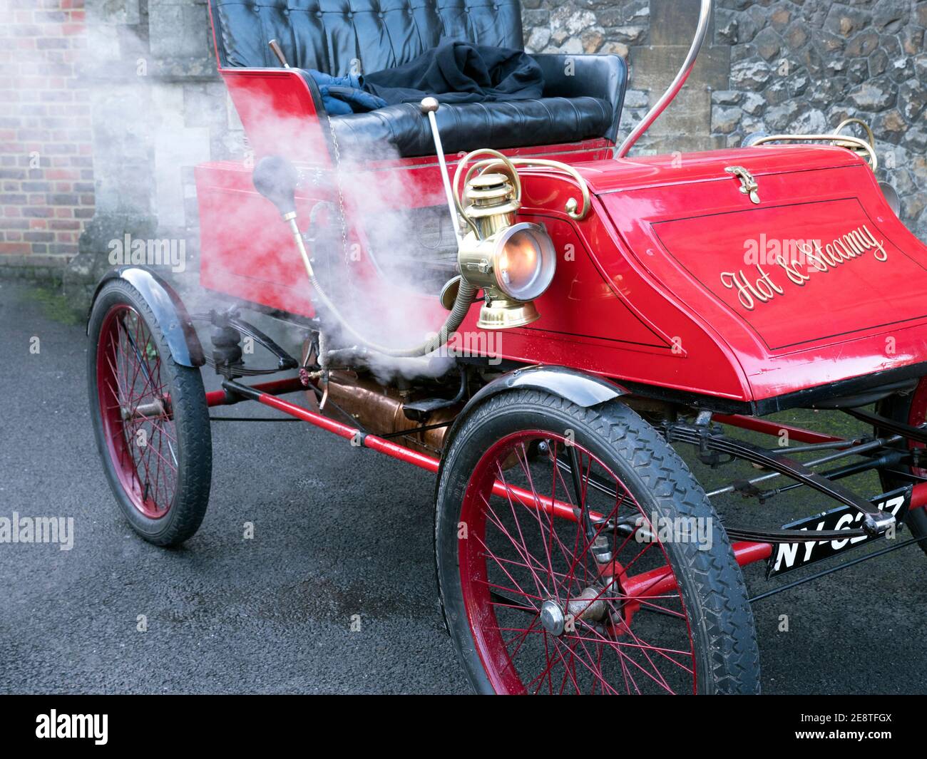 London nach Brighton Veteran Car Run. 2019 Stockfoto