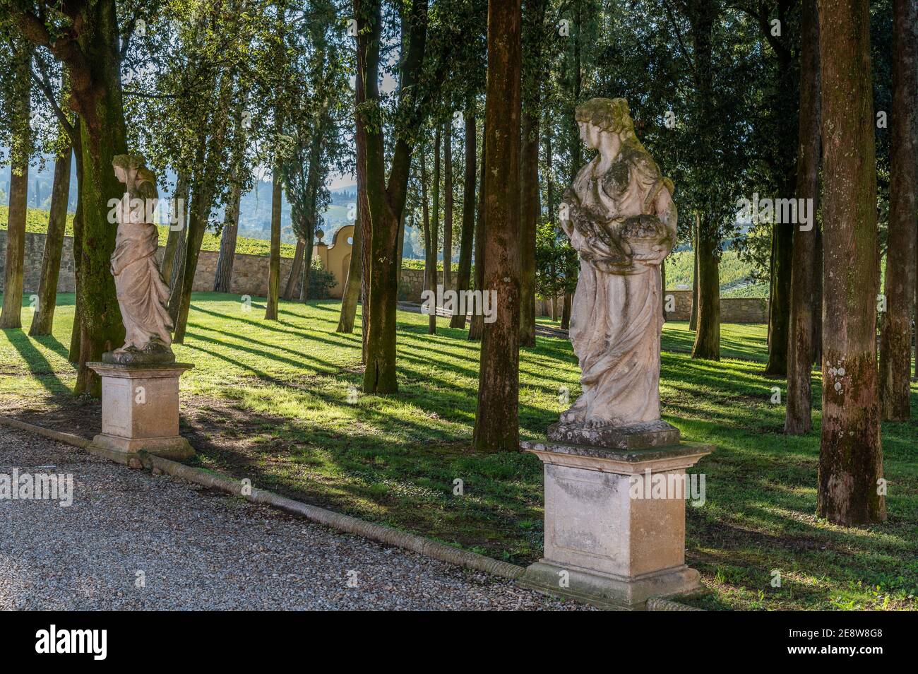Fattoria di Poggio Casciano, Bagno a Ripoli, Italien Stockfoto