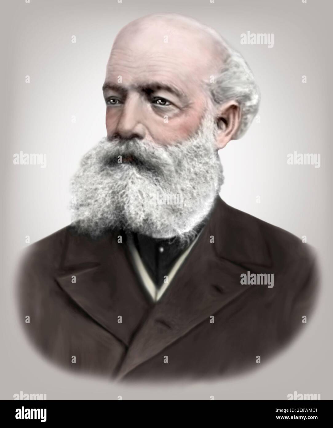 August von Kekule 1829-1896 Deutsche Bio-Apotheke Stockfoto