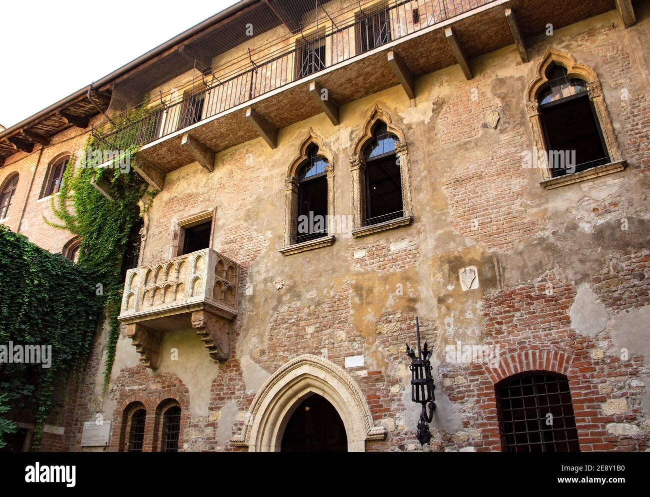 Das Haus von Julia in Verona, Italien Stockfoto
