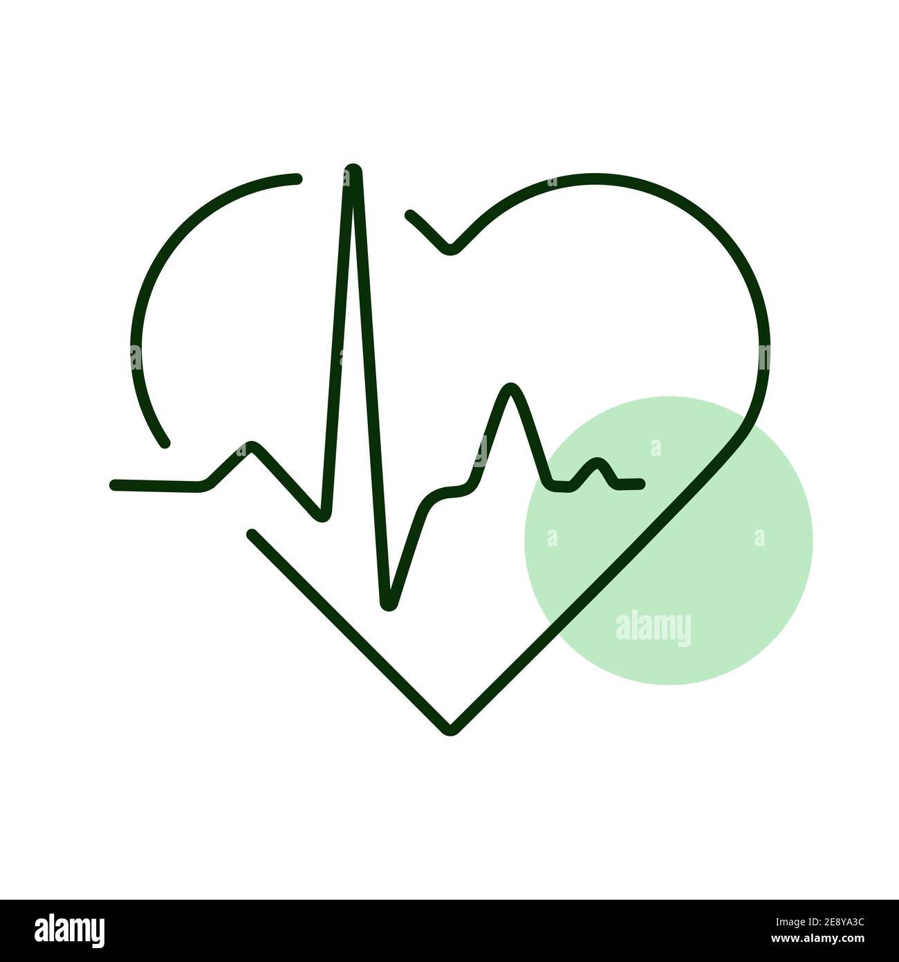Herzschlag Vektor Stockfotos Und Bilder Kaufen Alamy