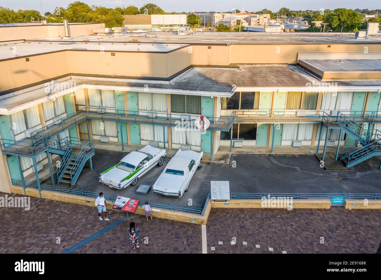 Lorraine Motel, Memphis, TN, USA Stockfoto