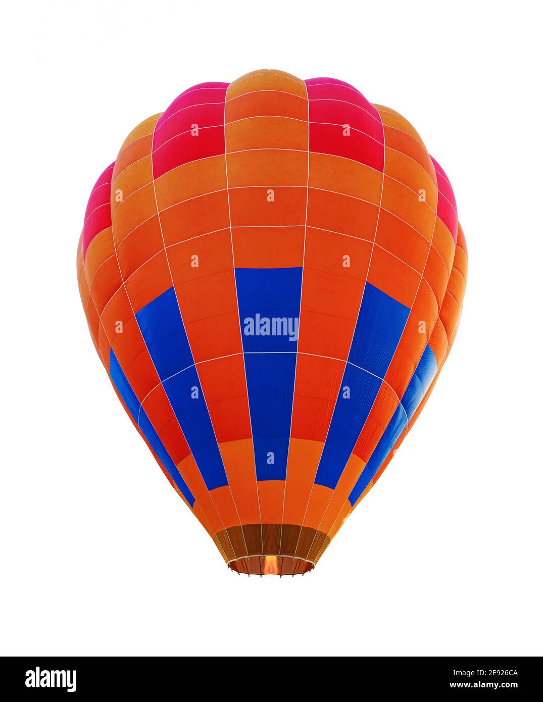 Bunte Luftballon in klaren blauen Himmel Stockfoto