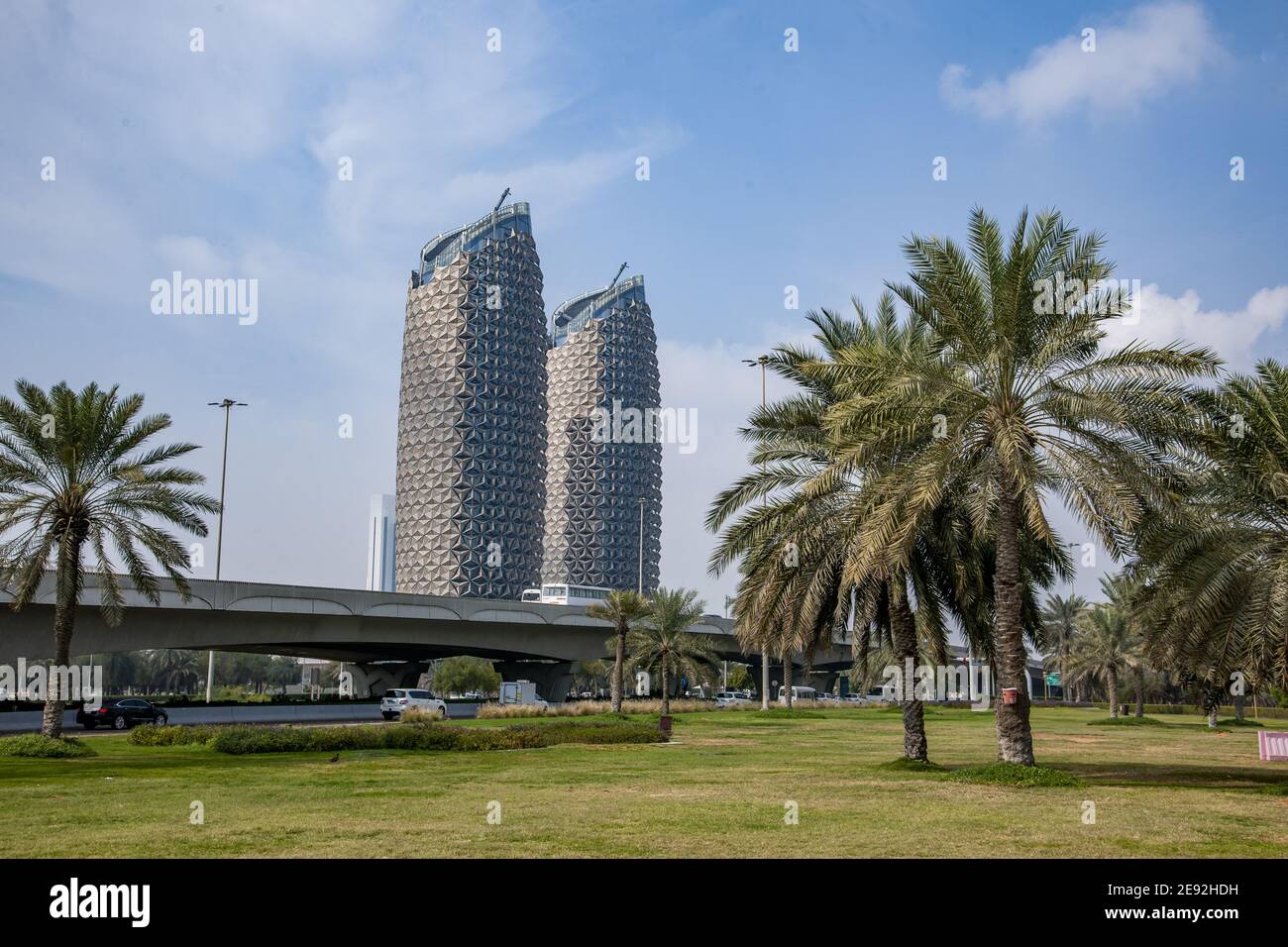 Die vereinigten Arabischen emirate ABU dhabi Mangrovengebiet Stockfoto