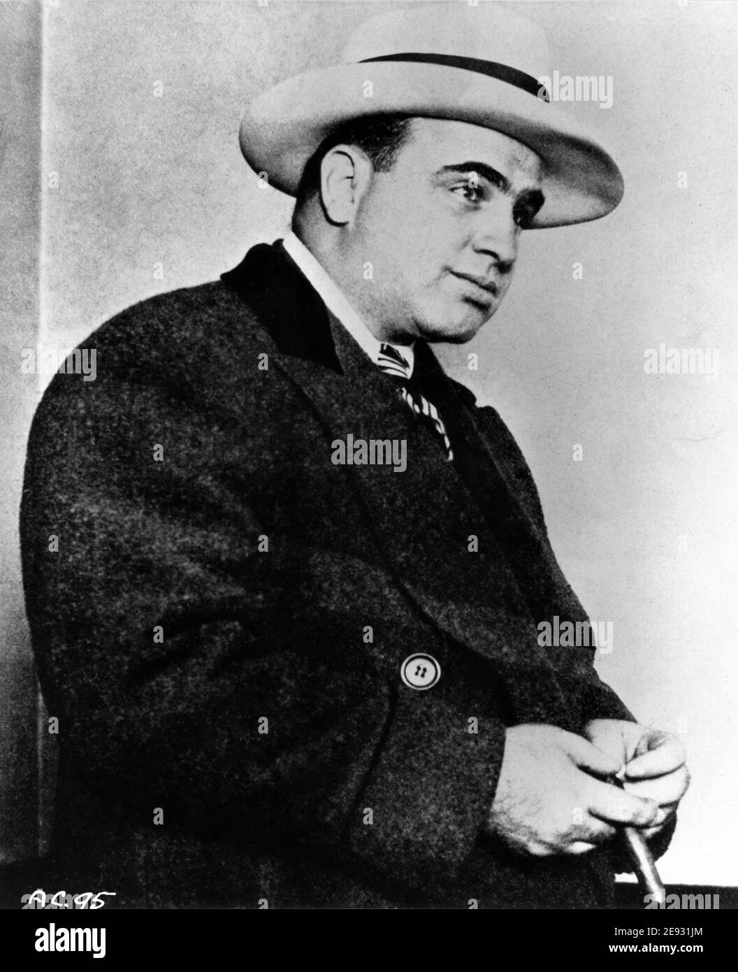 Chicago Gangster AL CAPONE Candid Portrait um 1929 Stockfoto