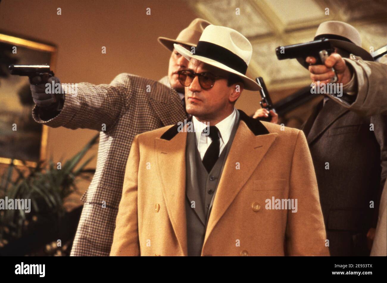 ROBERT DE NIRO als Al Capone in DEN UNTOUCHABLES 1987 regisseur BRIAN DE PALMA Schriftsteller David Mamet Musik Ennio Morricone garderobe Georgio Armani Paramount Bilder Stockfoto