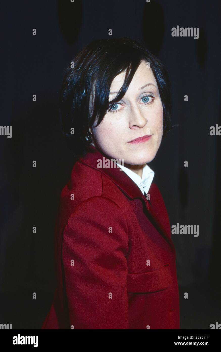 Sophie Rois, österreichische Schauspielerin, Deutschland um 1993. Stockfoto