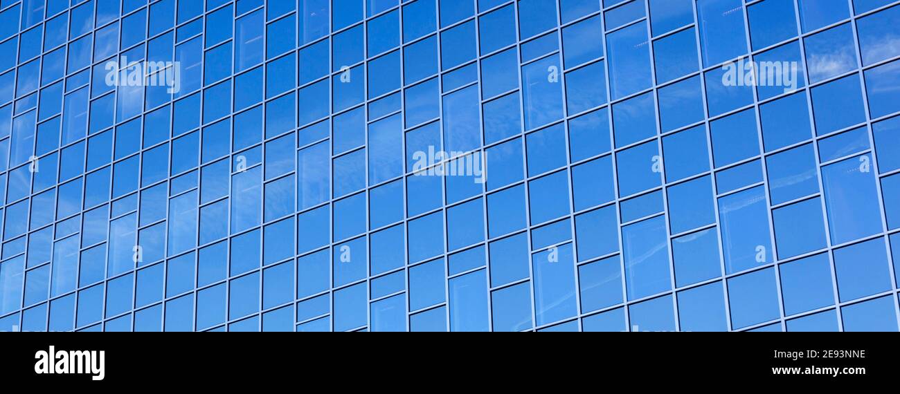 Teil der Fassade der rabobank Zentrale in der niederländischen Stadt Von utrecht Stockfoto