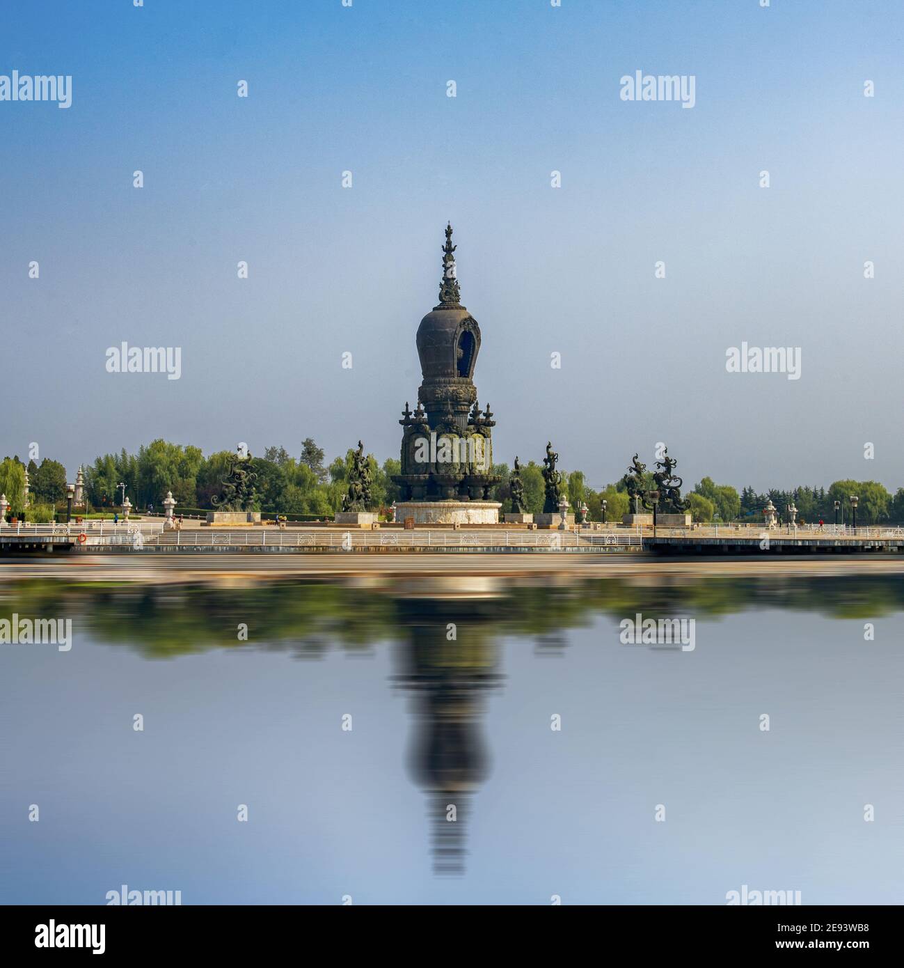 Xuzhou Stadt, provinz jiangsu wenn eshan szenischer Ort Stockfoto