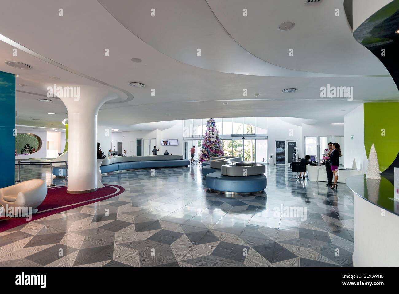 Cancun Temptation Resort Interieur Stockfoto
