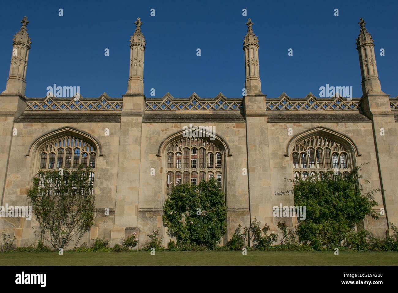 Porters Lodge, Eingang zum King's College in Cambridge, England, Großbritannien. Stockfoto