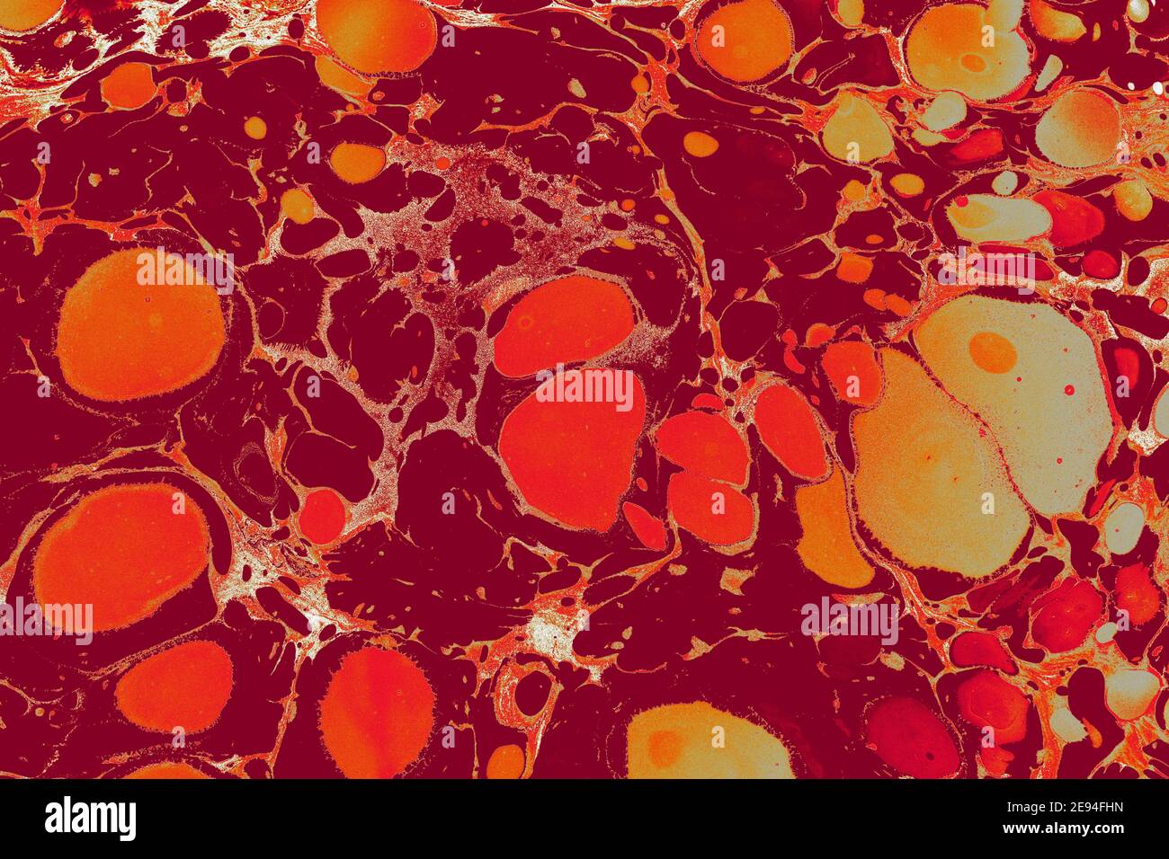 Kreative ebru Kunst Hintergrund abstrakt pint. Marmorieren Texturmuster Stockfoto