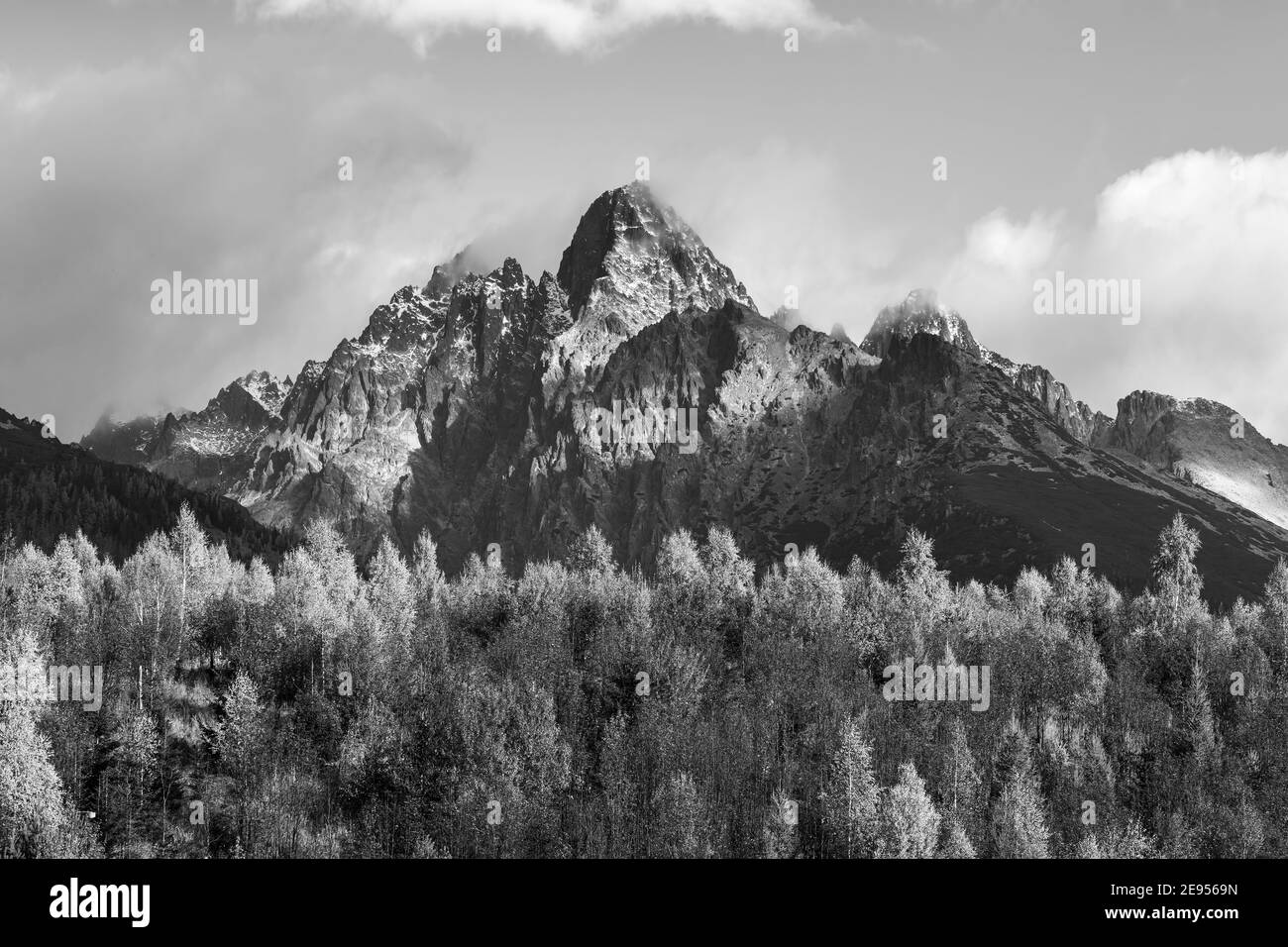 Slowakei Moutain,Hight Tatras, europe travel, natura,pure, Herbst, Stockfoto
