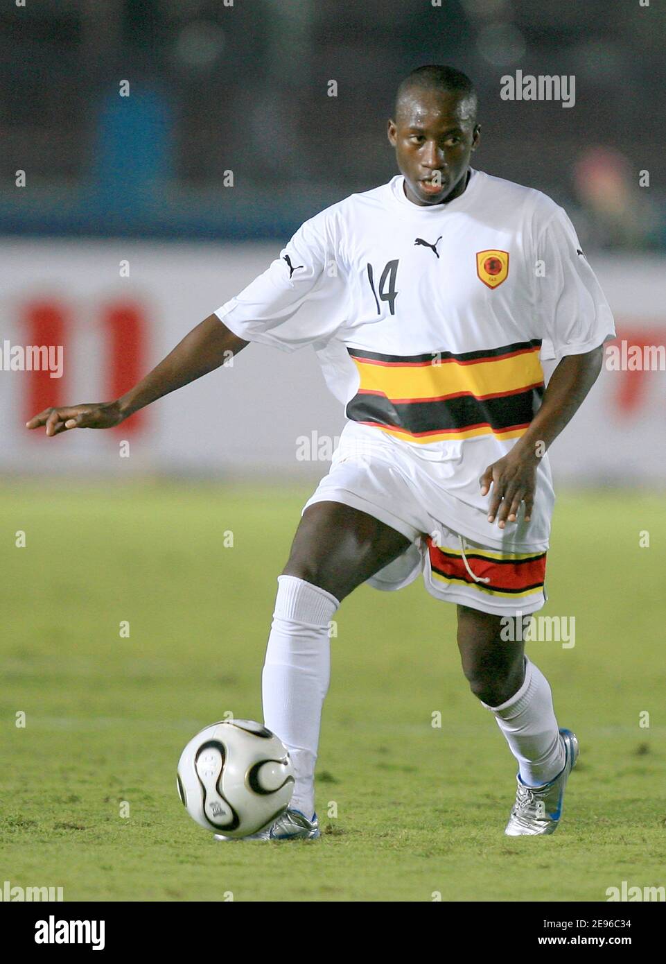 Angolas Mendoda während des African Cup of Nations 2006 in Kairo, Ägypten, am 23. Januar 2006. Foto von Christian Liewig/ABACAPRESS.COM Stockfoto