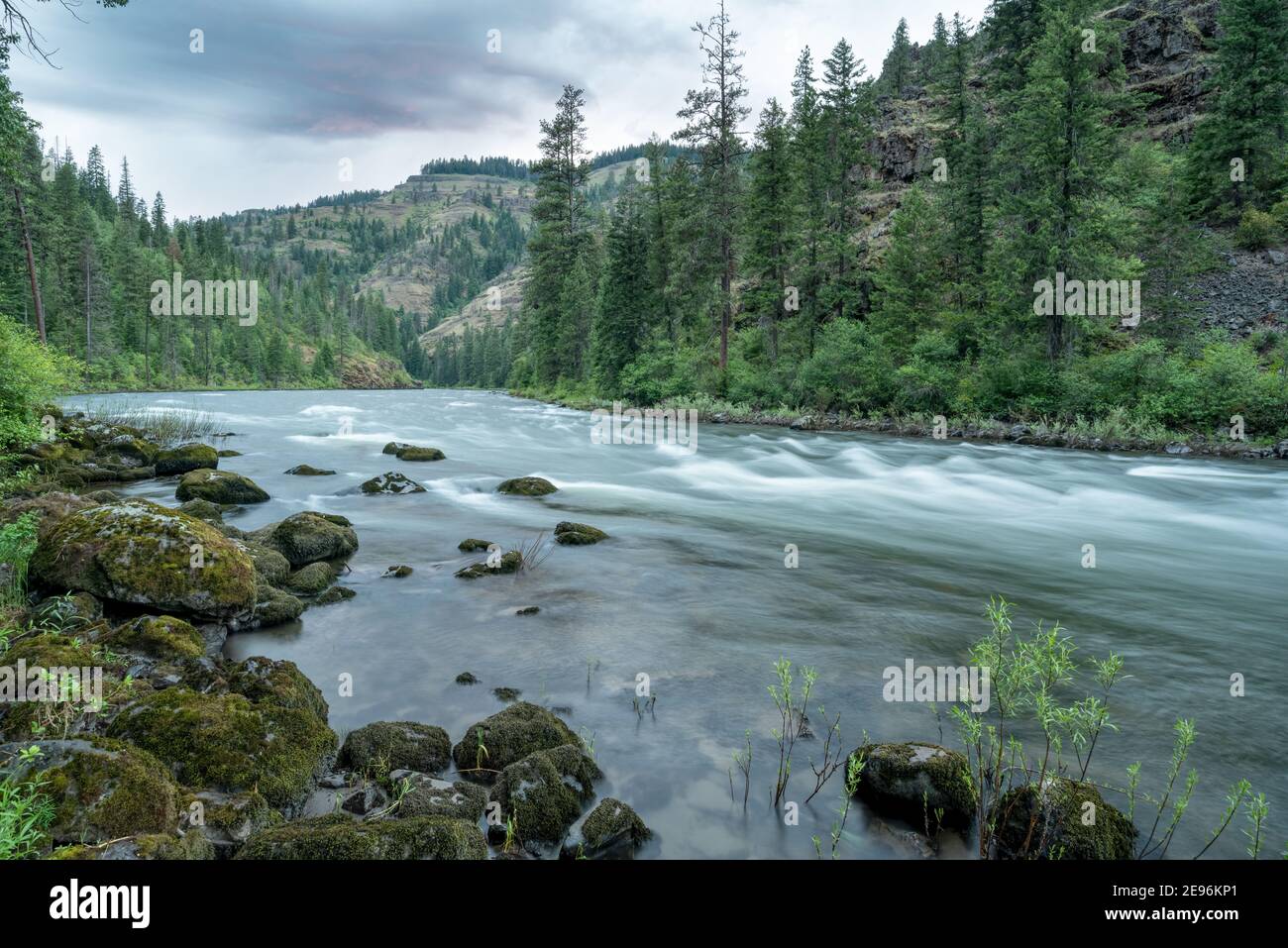 Grande Ronde River, Nordost-Oregon. Stockfoto