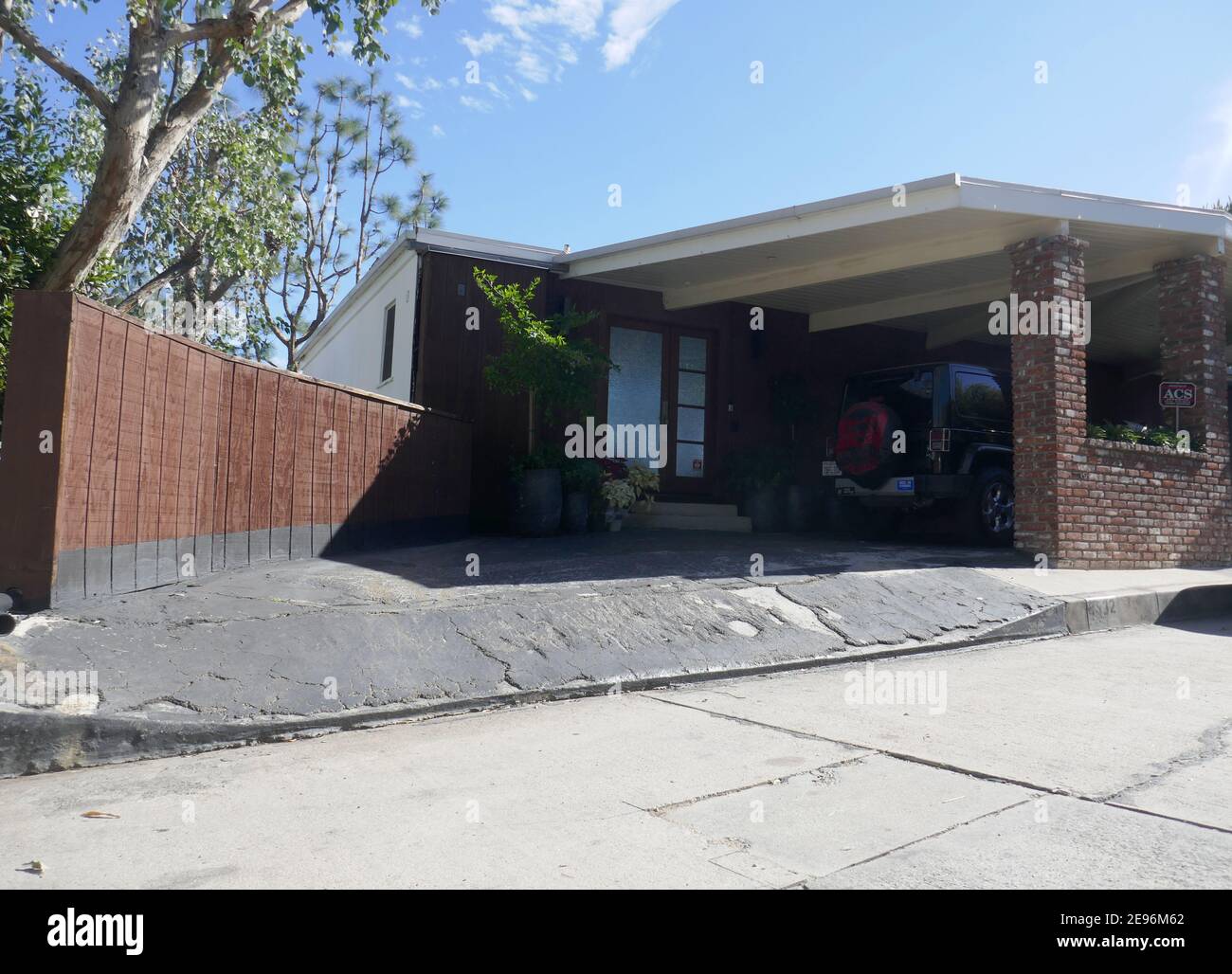 Los Angeles, Kalifornien, USA 2. Februar 2021 EIN allgemeiner Blick auf die Atmosphäre des Regisseurs John Carpenter's Home am 2. Februar 2021 in Los Angeles, Kalifornien, USA. Foto von Barry King/Alamy Stockfoto Stockfoto