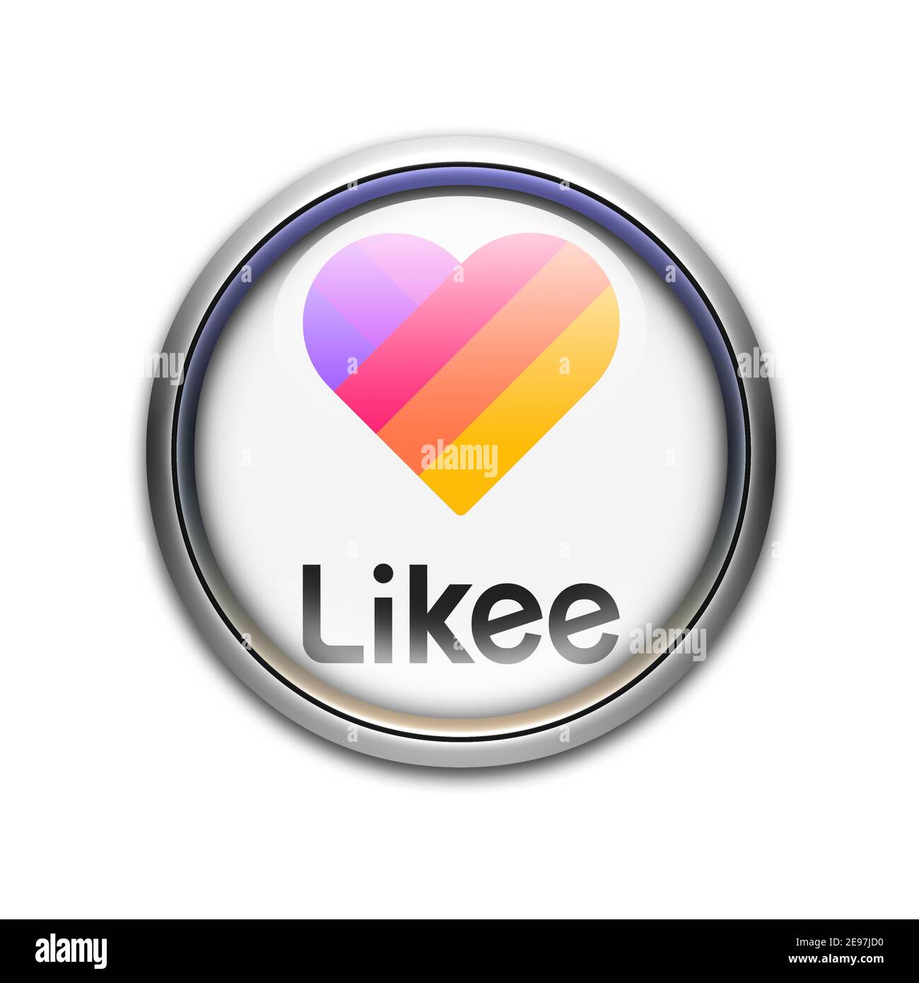 Likee-Logo Stockfoto