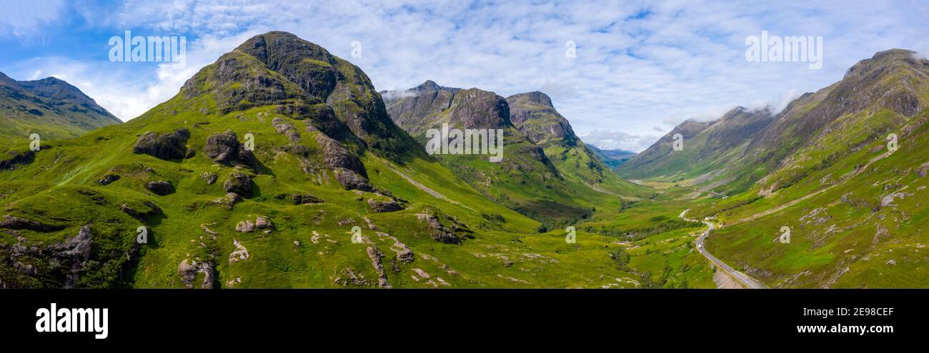 Glencoe, Highlands, Schottland, UK Stockfoto