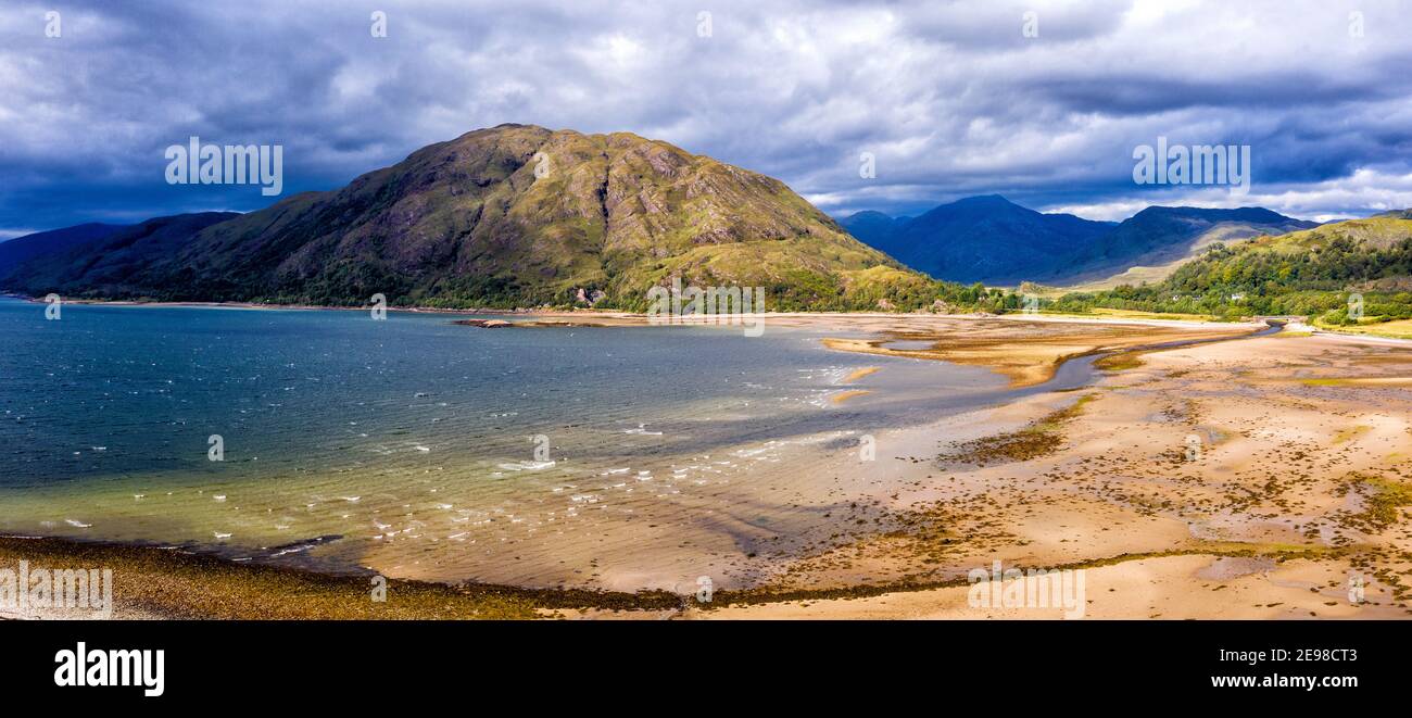 Sallachan Bay, Loch Linnhe, Lochaber, Schottland, Großbritannien Stockfoto
