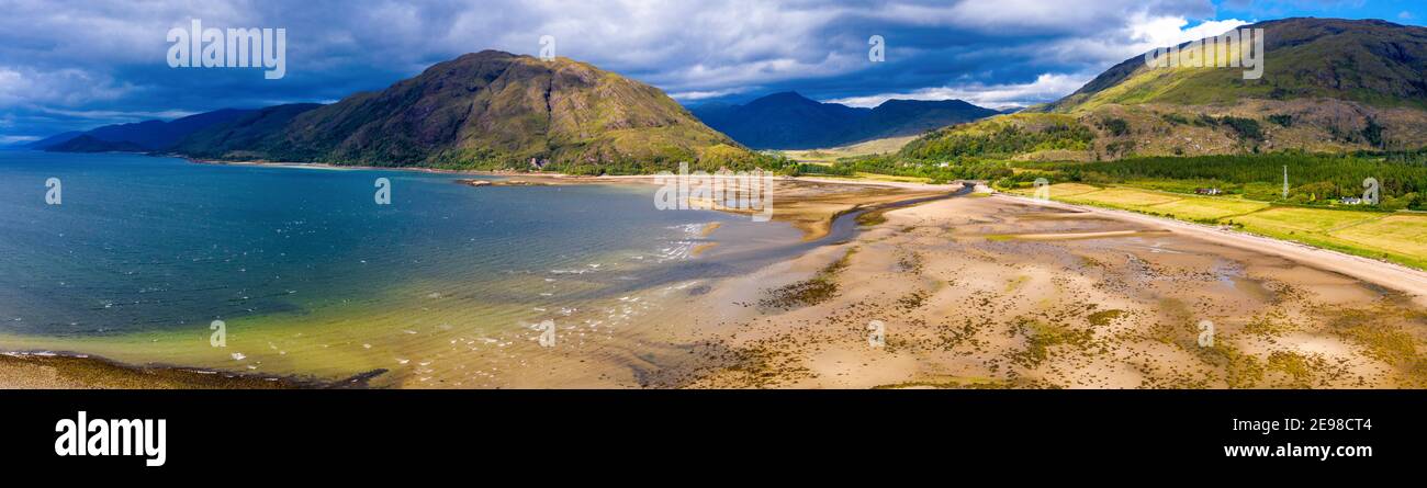 Sallachan Bay, Loch Linnhe, Lochaber, Schottland, Großbritannien Stockfoto