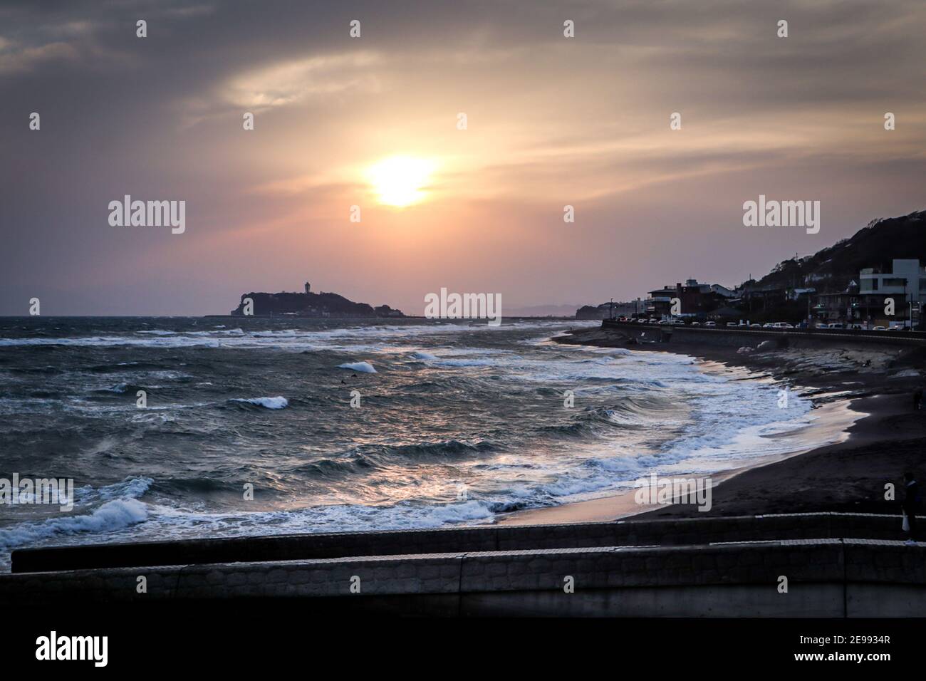 Diese Fotoserie möchte die verschiedenen Szenarien in Japan während eines zweiwöchigen Urlaubs durch die größte Insel Honshu hervorheben. Stockfoto