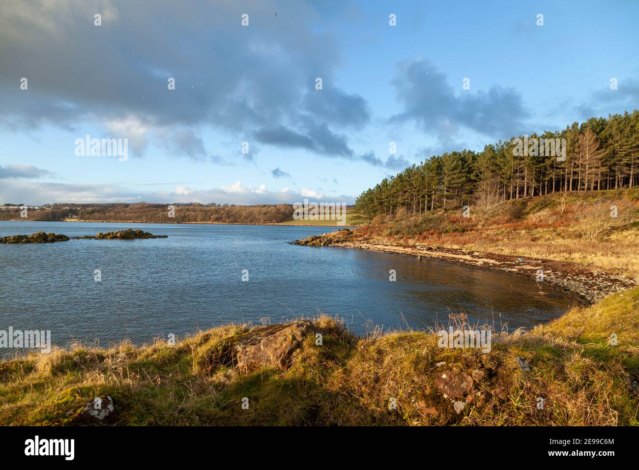Braefoot Point, Dalgety Bay Fife, Schottland. Stockfoto