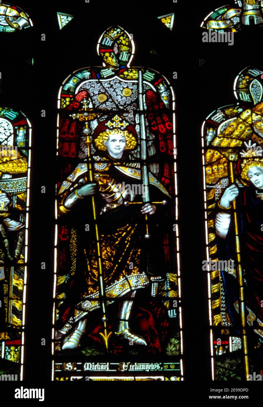 Erzengel Michael St. Peters Pfarrkirche South Weald Essex England Stockfoto